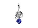 SilveRado™ VRG046 Verado Murano Glass Sea Tale Bead / Charm