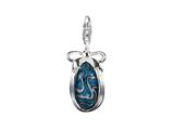 SilveRado™ VRG155-9 Verado Murano Glass Out of the Blue Bead / Charm