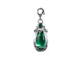 SilveRado™ VRG156-1 Verado Murano Glass Queen Anne Bead / Charm