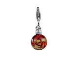 SilveRado™ VRG212-6 Verado Murano Glass Lit From Within Bead / Charm