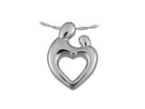 Large Sterling Silver Original Mother and Child® Pendant by Janel Russell