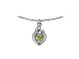 Small Sterling Silver Original Mother and Child® August Charm by Janel Russell