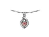 Small Sterling Silver Original Mother and Child® October Charm by Janel Russell