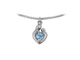 Small Sterling Silver Original Mother and Child® December Charm by Janel Russell