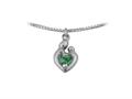 Small Sterling Silver Original Mother and Child® May Charm by Janel Russell