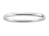 Sterling Silver Childrens 2.25 Inch Slip On Bracelet