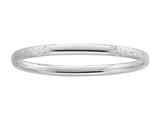 Sterling Silver Childrens 2.25 Inch Slip On Bracelet