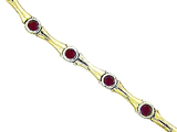 Tommaso Design™ Genuine Ruby Bracelet