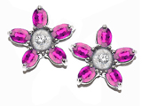 Tommaso Design™ Pink Tourmaline Earrings