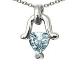 Tommaso Design™ Genuine Aquamarine Pendant