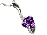 Tommaso Design™ Genuine Amethyst Pendant