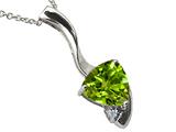 Tommaso Design™ Genuine Peridot Pendant