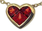 Tommaso Design™ Genuine Garnet Pendant