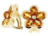 Tommaso Design™ Genuine Citrine Earrings