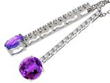 Tommaso Design™ Genuine Amethyst Pendant