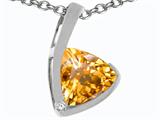 Tommaso Design™ Genuine Citrine Pendant