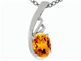 Tommaso Design™ Genuine Citrine Pendant