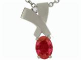 Tommaso Design™ Genuine Ruby Pendant