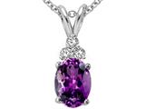 Tommaso Design™ Genuine Amethyst Pendant