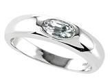 Tommaso Design™ Genuine White Topaz Ring