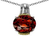 Genuine Garnet Pendant