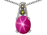 Genuine Oval Lab Created Star Ruby