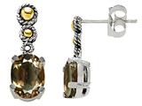 Genuine Smoky Quartz Earrings