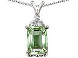 Original Star K™ Large 14x10mm Genuine Green Amethyst Pendant