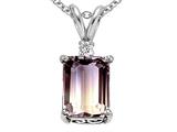 Original Star K™ 12x10mm Rare Genuine Collector Bicolor Ametrine Pendant