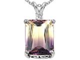Original Star K™ Large 20x15mm Genuine Bicolor Ametrine Pendant