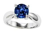 Original Star K™ 7mm Round Created Sapphire Engagement Ring
