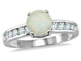 Original Star K™ Round 7mm Created Opal Engagement Ring