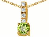 Original Star K™ Genuine Peridot Pendant