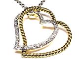 Original Star K™ Large 14k Heart Pendant