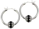 Ball Hoop Earrings