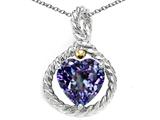 Genuine Heart Shape Alexandrite Pendant