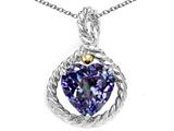 Genuine Heart Shape 10mm Alexandrite Pendant