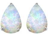 Original Star K™ Pear Shape 9x7mm Created Opal Earring Studs