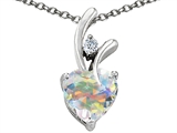 Original Star K™ Genuine Heart Shaped Swarovski Crystal Pendant