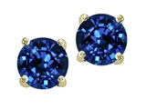 Original Star K™ Round 7mm Created Sapphire Earring Studs
