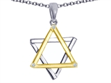 Tommaso Design™ Genuine Jewish Star of David Pendant by Devorah.
