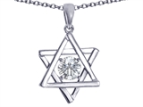 Tommaso Design™ Genuine Jewish Star of David Pendant by Devorah.