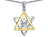 Tommaso Design™ Genuine Jewish Star of David Pendant by Devorah.