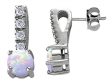 Original Star K™ Created Opal Earrings