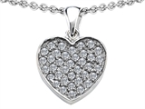 Original Star K™ Heart Shape Love Pendant with Cubic Zirconia