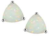 Original Star K™ Trillion 7mm Created Opal Earring Studs