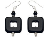 Noah Philippe™ Simulated Onyx Earring Drops