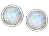 Original Star K™ 7mm Round Created Opal Earring Studs