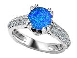 Created Blue Opal