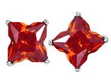 Simulated Orange Fire Opal